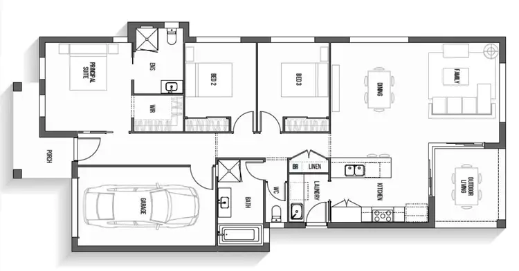Floorplan of Homely house listing, 6 Parkview Parade, Ripley QLD 4306