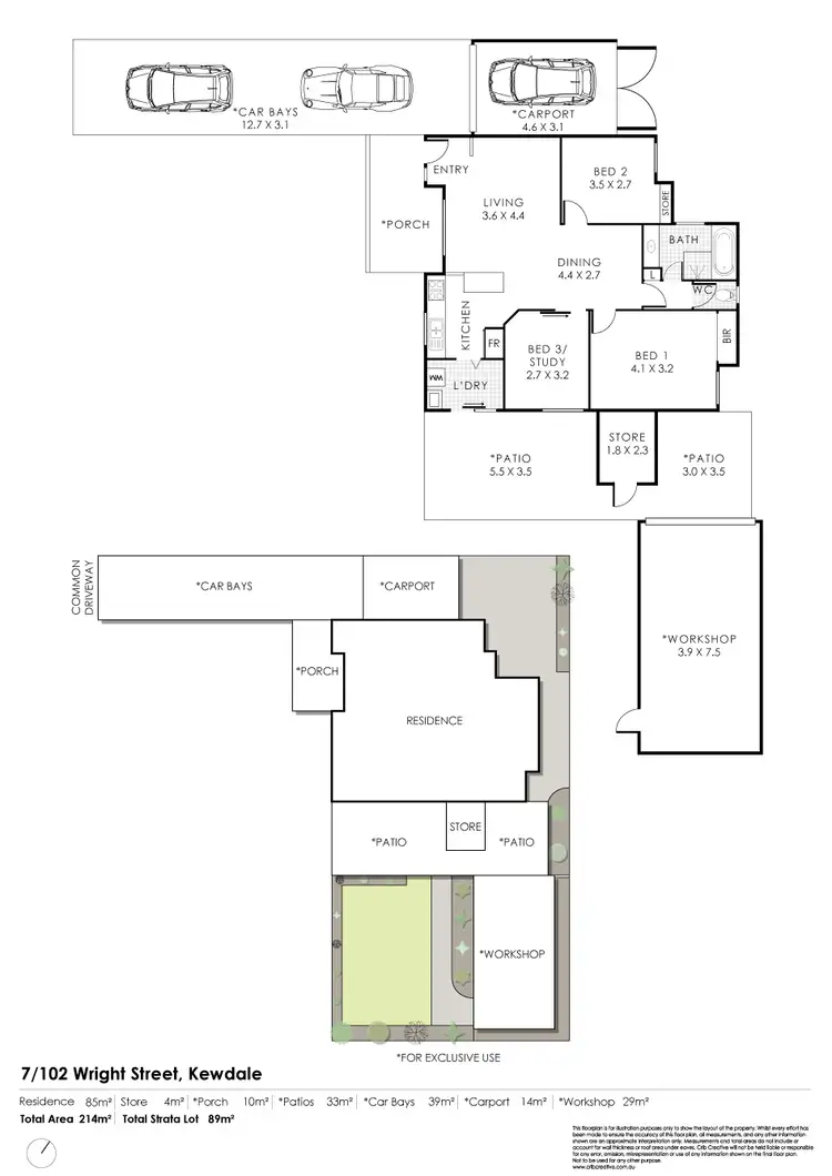 Floorplan of Homely house listing, 7/102 Wright Street, Kewdale WA 6105