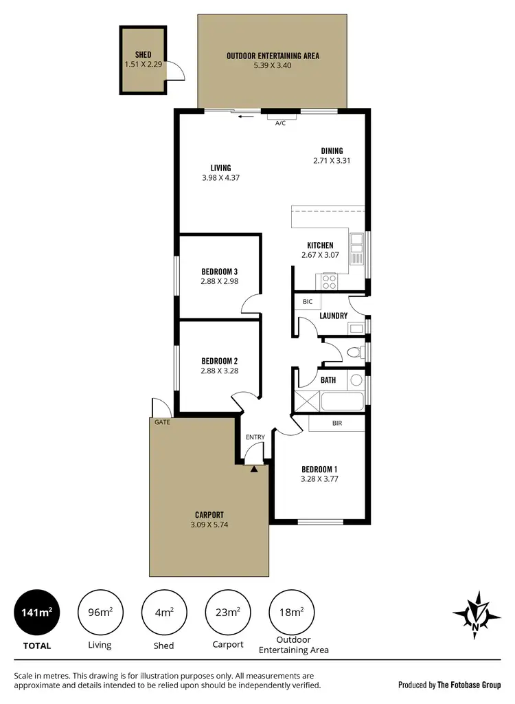 Floorplan of Homely house listing, 20 Tina Way, Morphett Vale SA 5162