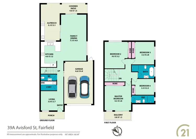 Floorplan of Homely house listing, 39a Avisford Street, Fairfield NSW 2165