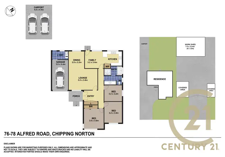 Floorplan of Homely house listing, 76-78 Alfred Road, Chipping Norton NSW 2170