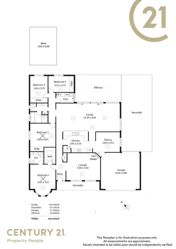Floorplan of Homely house listing, 25 Cormorant Drive, Hewett SA 5118