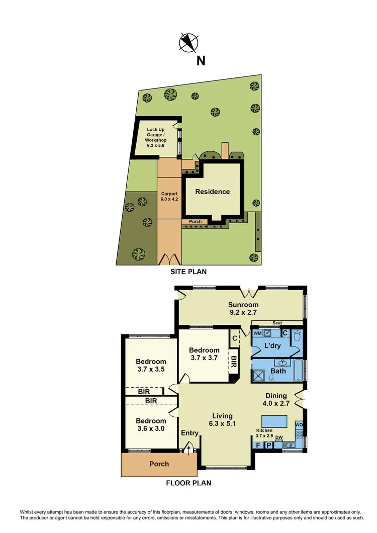 Floorplan of Homely house listing, 503 Howitt Street, Soldiers Hill VIC 3350
