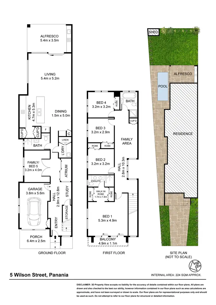 Floorplan of Homely house listing, 5 Wilson Street, Panania NSW 2213
