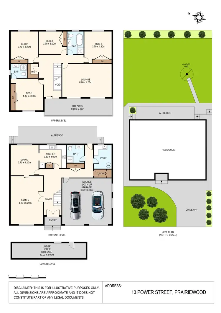 Floorplan of Homely house listing, 13 Power Street, Prairiewood NSW 2176