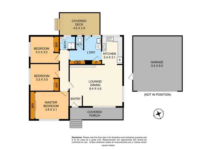 Floorplan of Homely house listing, 32 Pittosporum Grove, Doveton VIC 3177