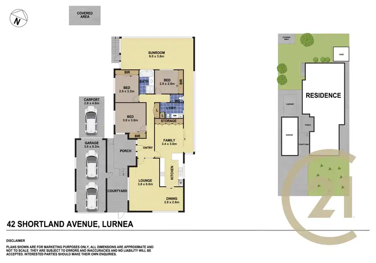 Floorplan of Homely house listing, 42 Shortland Avenue, Lurnea NSW 2170
