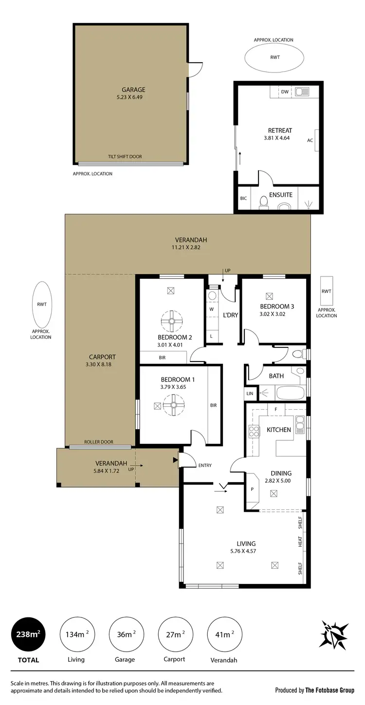 Floorplan of Homely house listing, 10 Lamorna Terrace, Largs North SA 5016