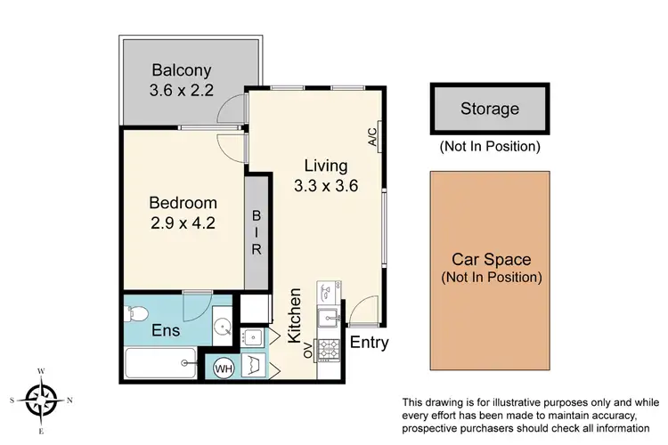 Floorplan of Homely apartment listing, 18/210-220 Normanby Road, Notting Hill VIC 3168