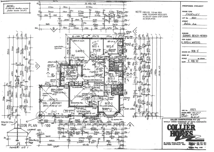 Floorplan of Homely house listing, 3 Dalvik Avenue, Merriwa WA 6030