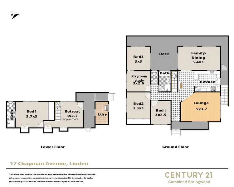 Floorplan of Homely house listing, 17 Chapman Avenue, Linden NSW 2778