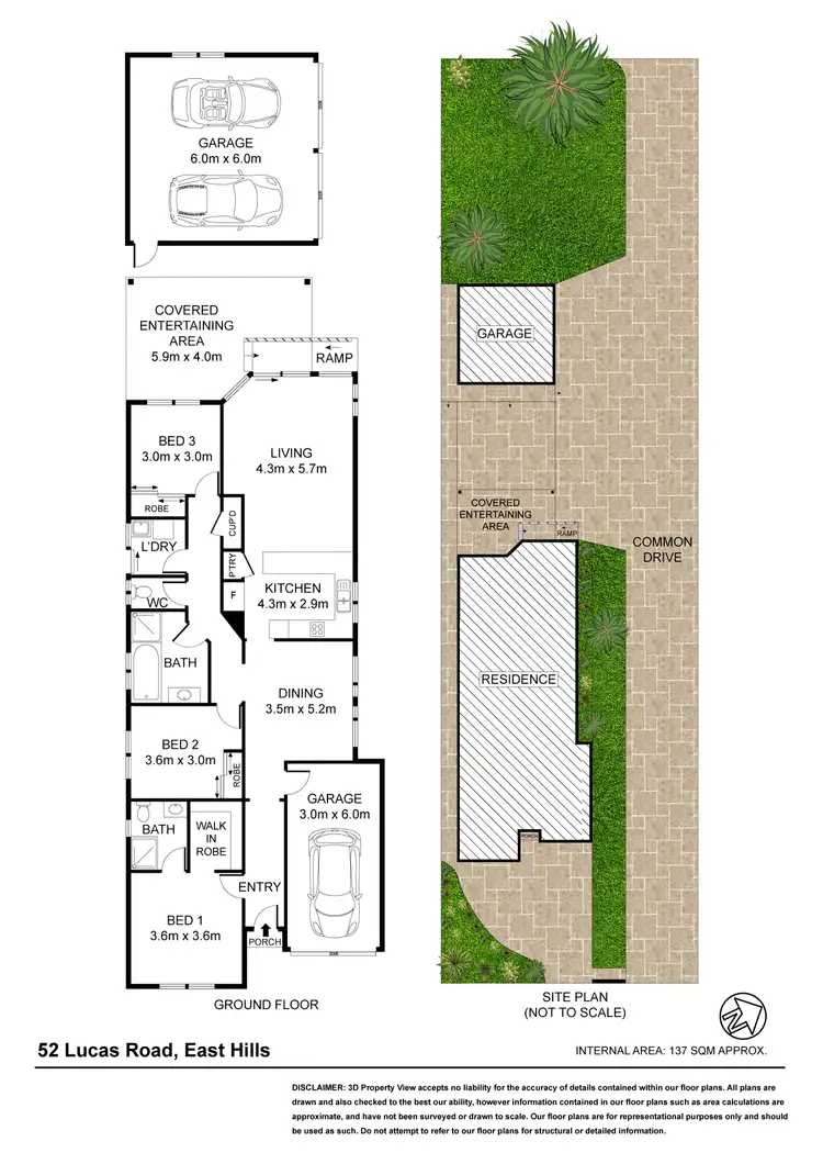 Floorplan of Homely house listing, 52 Lucas Road, East Hills NSW 2213