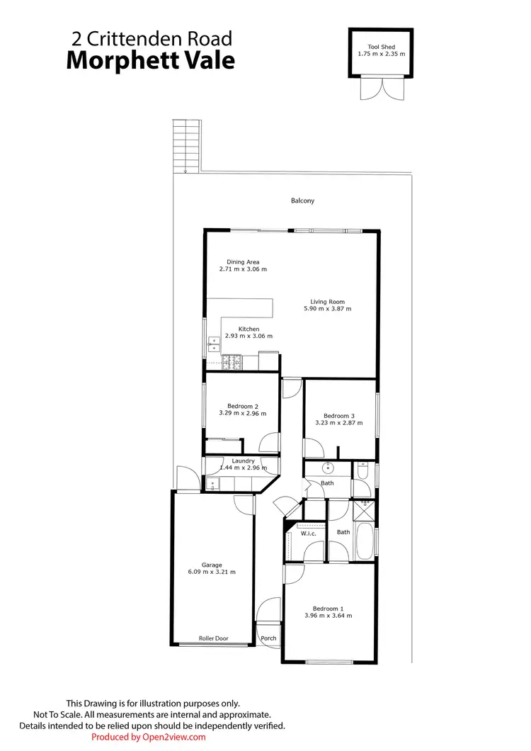 Floorplan of Homely house listing, 2 Crittenden Road, Morphett Vale SA 5162