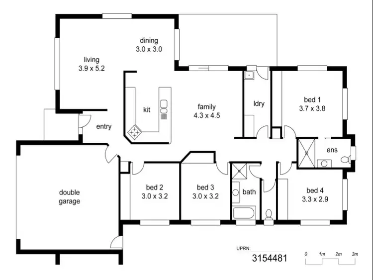Floorplan of Homely house listing, Address available on request
