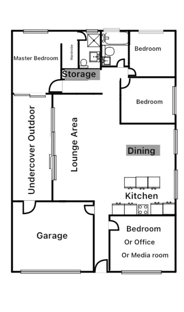 Floorplan of Homely house listing, 3 Yiki Street, Port Douglas QLD 4877