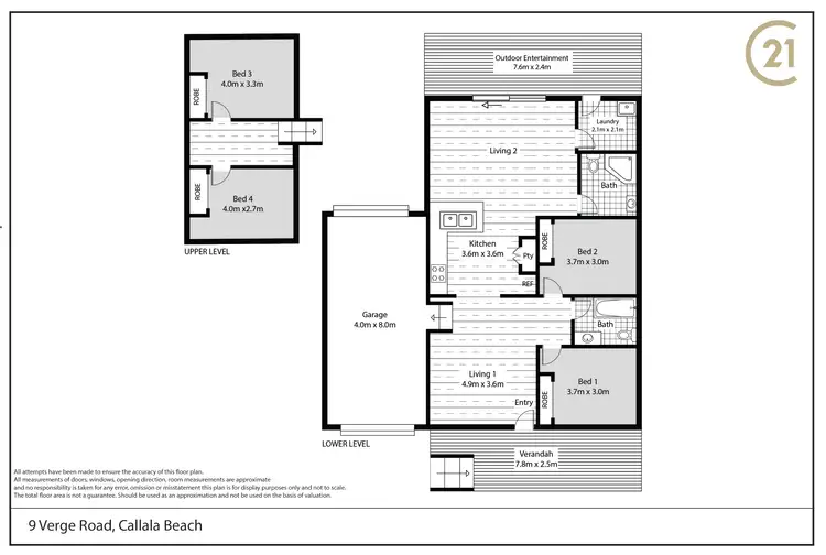 Floorplan of Homely house listing, 9 Verge Road, Callala Beach NSW 2540