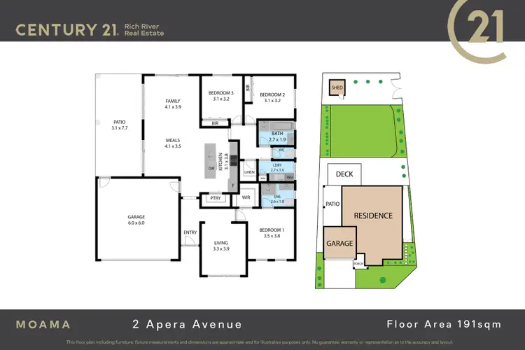 Floorplan of Homely house listing, 2 Apera Avenue, Moama NSW 2731