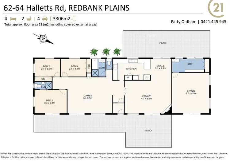 Floorplan of Homely land listing, 62-64 Halletts Road, Redbank Plains QLD 4301