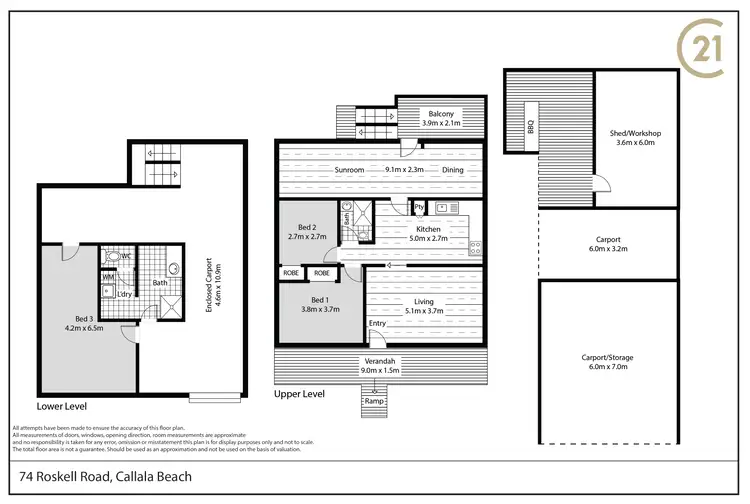 Floorplan of Homely house listing, 74 Roskell Road, Callala Beach NSW 2540