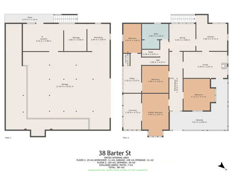 Floorplan of Homely house listing, 38 Barter Street, Gympie QLD 4570