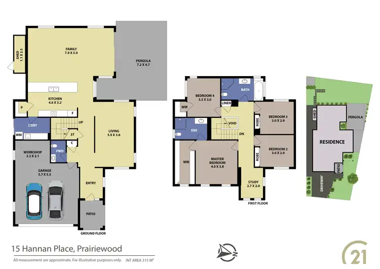 Floorplan of Homely house listing, 15 Hannan Place, Prairiewood NSW 2176