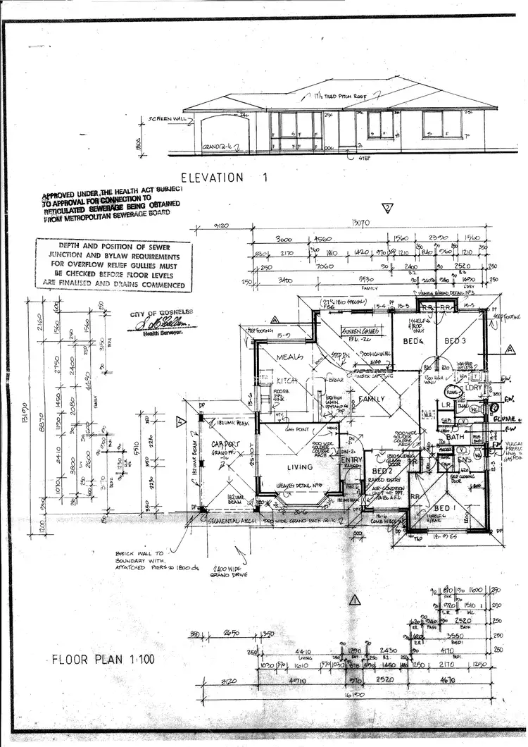 Floorplan of Homely house listing, 47 Forest Crescent, Thornlie WA 6108