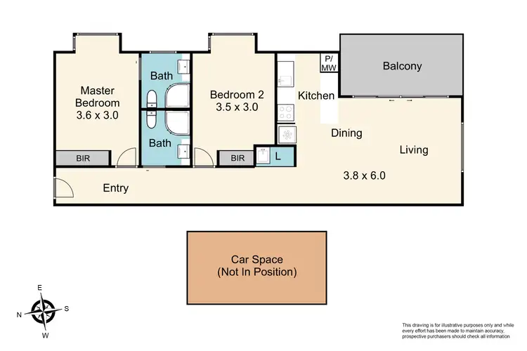 Floorplan of Homely unit listing, 5/1424 Centre Road, Clayton South VIC 3169