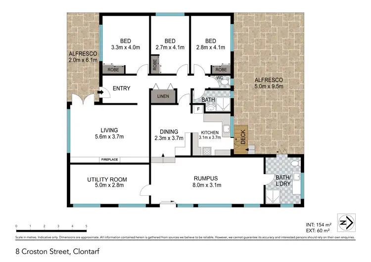 Floorplan of Homely house listing, 8 Croston Street, Clontarf QLD 4019