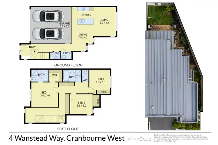 Floorplan of Homely house listing, 4 Wanstead Way, Cranbourne West VIC 3977