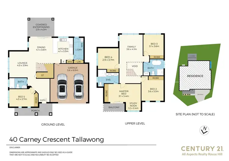 Floorplan of Homely house listing, 40 Carney Crescent, Schofields NSW 2762