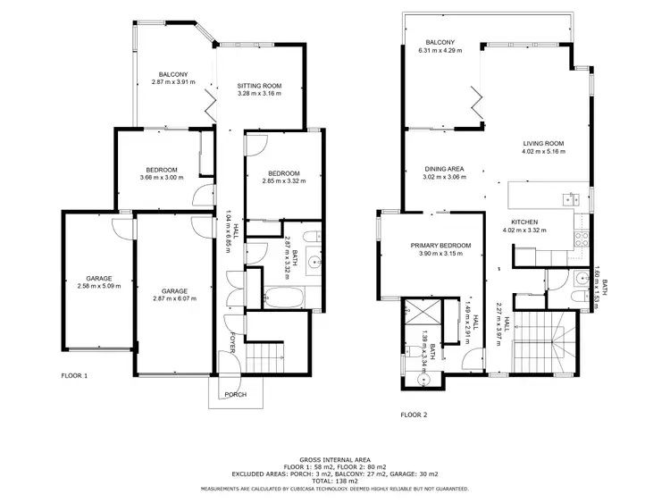 Floorplan of Homely unit listing, 2/10 Martin Street, Peregian Beach QLD 4573