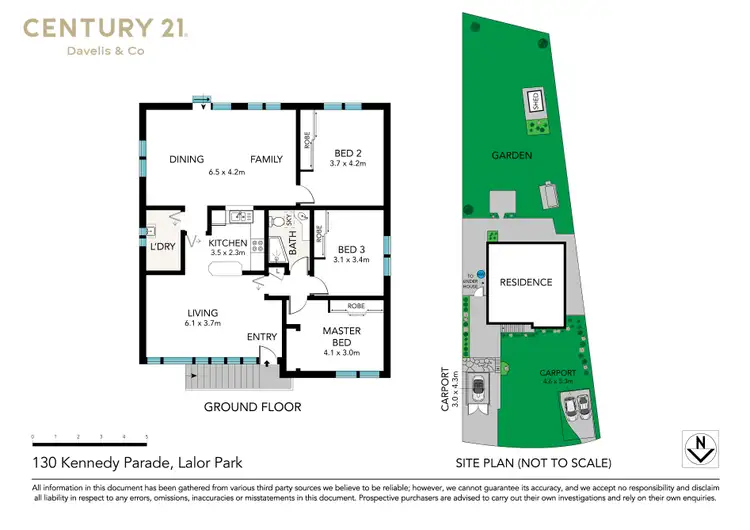 Floorplan of Homely house listing, 130 Kennedy Parade, Lalor Park NSW 2147
