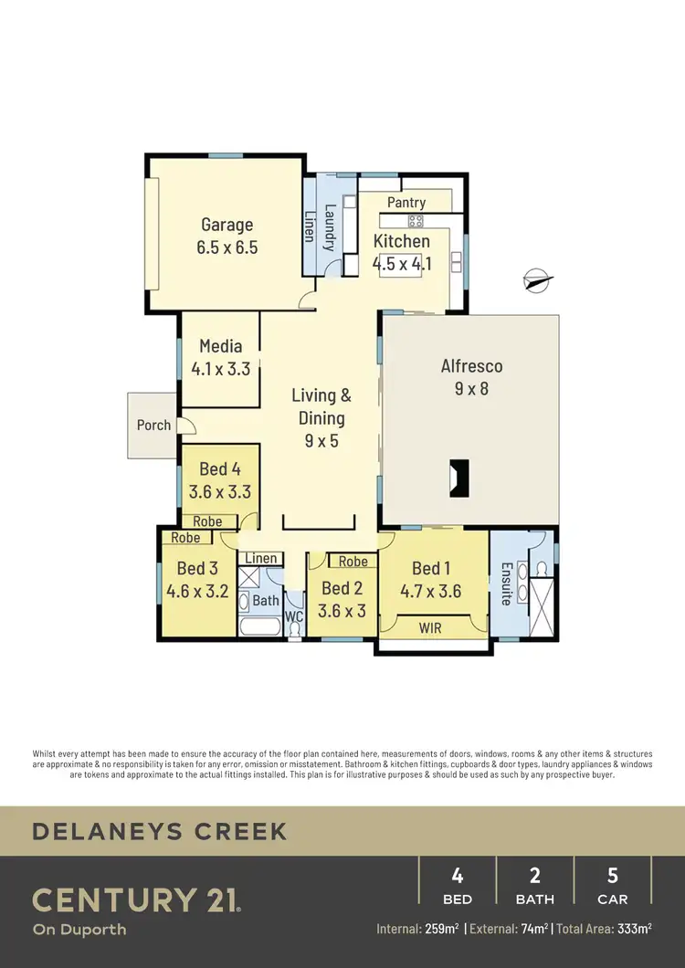 Floorplan of Homely house listing, Address available on request