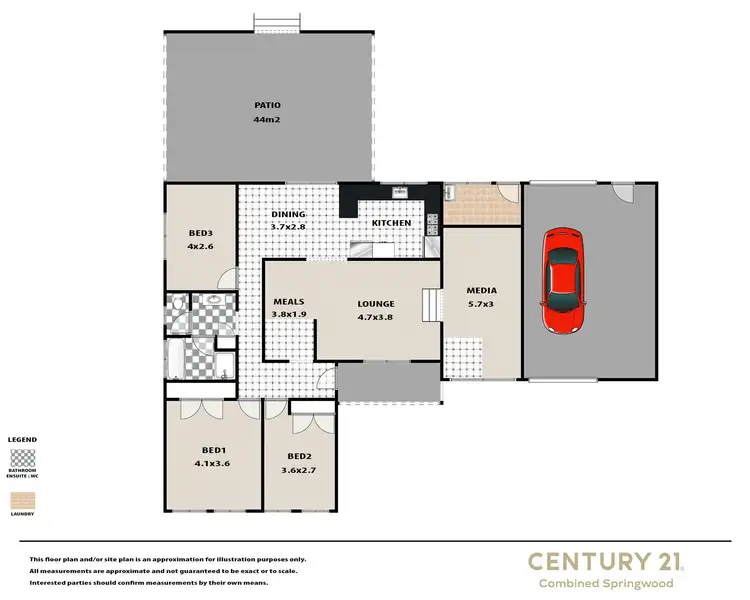 Floorplan of Homely house listing, 41 Bunnal Avenue, Winmalee NSW 2777