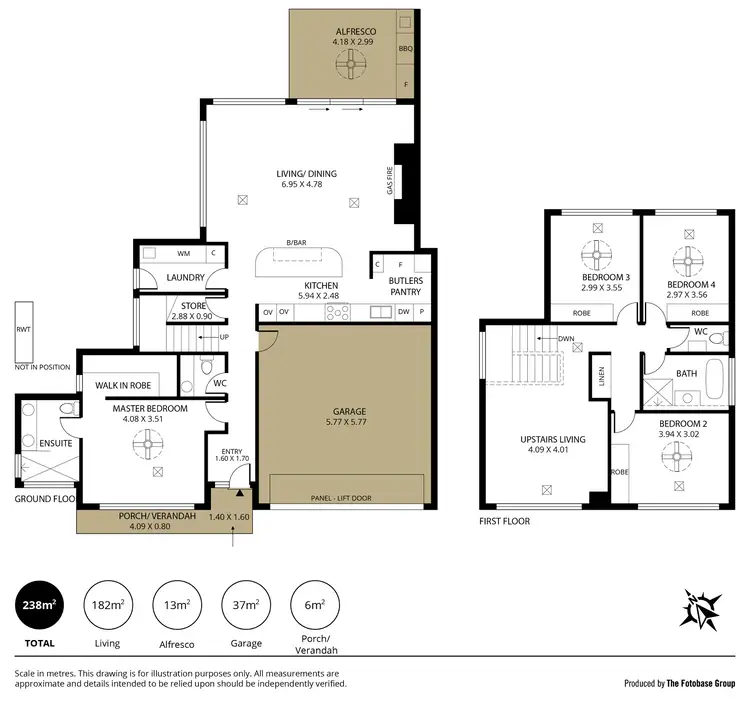 Floorplan of Homely house listing, 32A Mattner Avenue, Glenelg North SA 5045