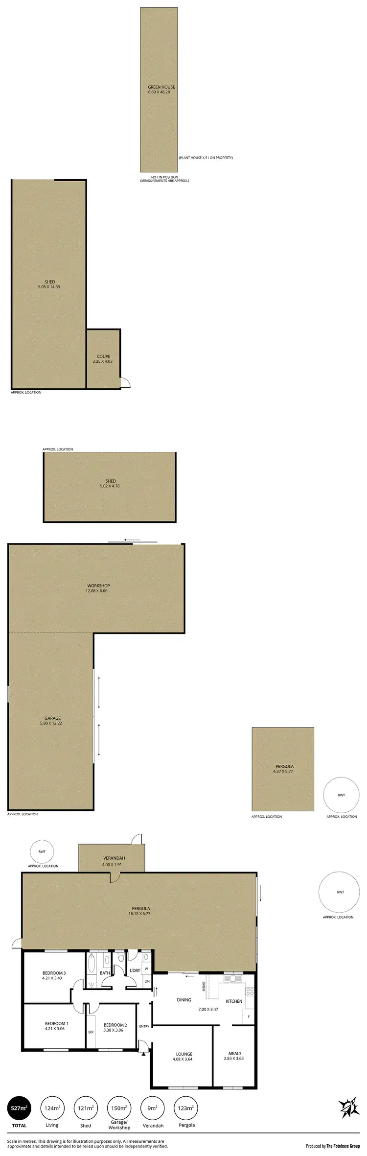 Floorplan of Homely house listing, 68 Nemesis Court, Buckland Park SA 5120