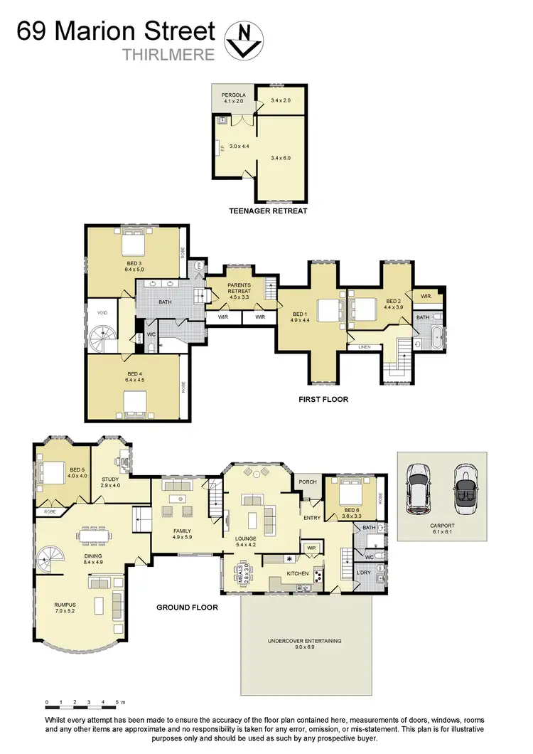 Floorplan of Homely rural property listing, 69 Marion Street, Thirlmere NSW 2572