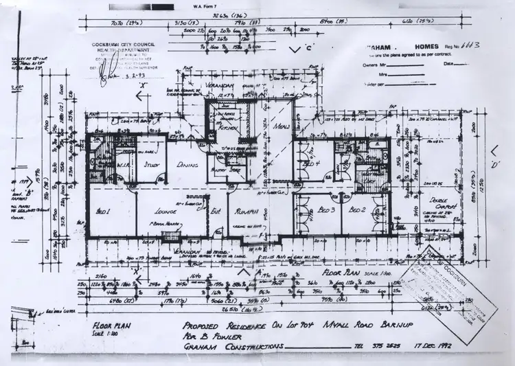 Floorplan of Homely house listing, 21 Myall Place, Banjup WA 6164