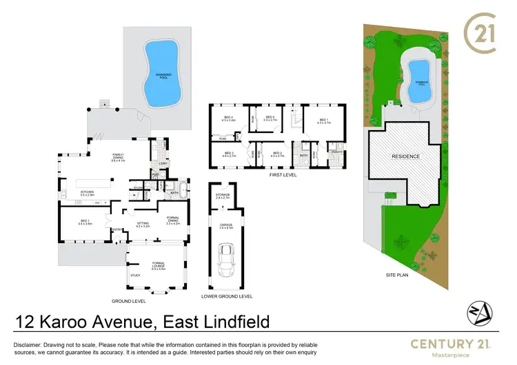 Floorplan of Homely house listing, 12 Karoo Avenue, East Lindfield NSW 2070