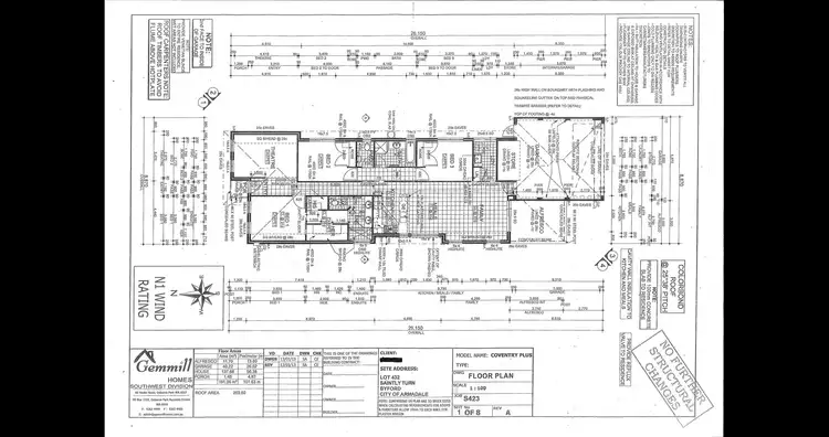 Floorplan of Homely house listing, 18 Saintly Turn, Byford WA 6122