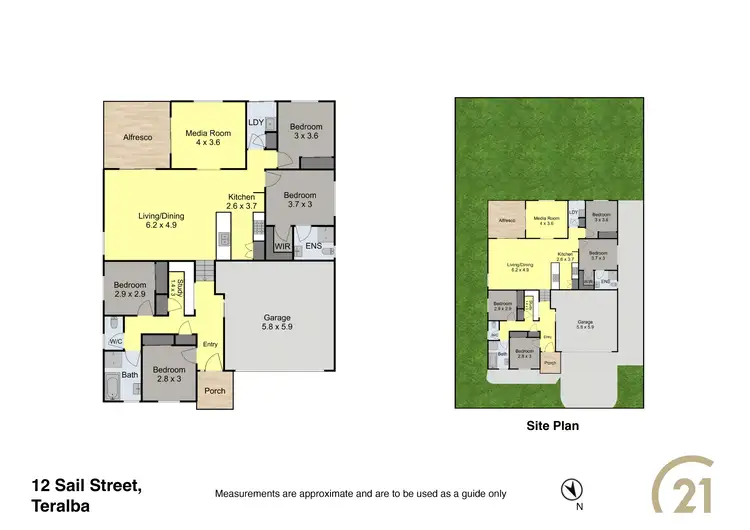 Floorplan of Homely house listing, 12 Sail Street, Teralba NSW 2284