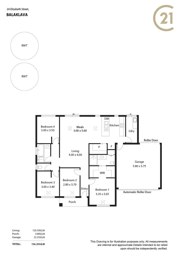 Floorplan of Homely house listing, 2a Elizabeth Street, Balaklava SA 5461