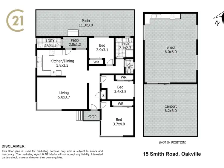Floorplan of Homely rural property listing, Address available on request