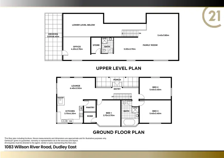Floorplan of Homely rural property listing, 1083 Willson River Road, Dudley East SA 5222