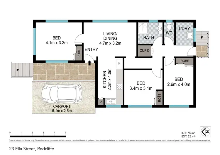 Floorplan of Homely house listing, 23 Ella Street, Redcliffe QLD 4020
