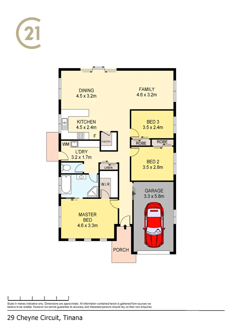 Floorplan of Homely house listing, 29 Cheyne Circuit, Tinana QLD 4650