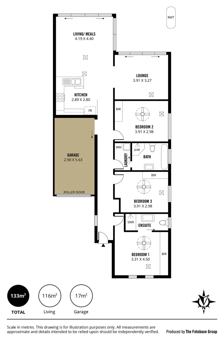Floorplan of Homely house listing, 30B Garfield Avenue, Kurralta Park SA 5037
