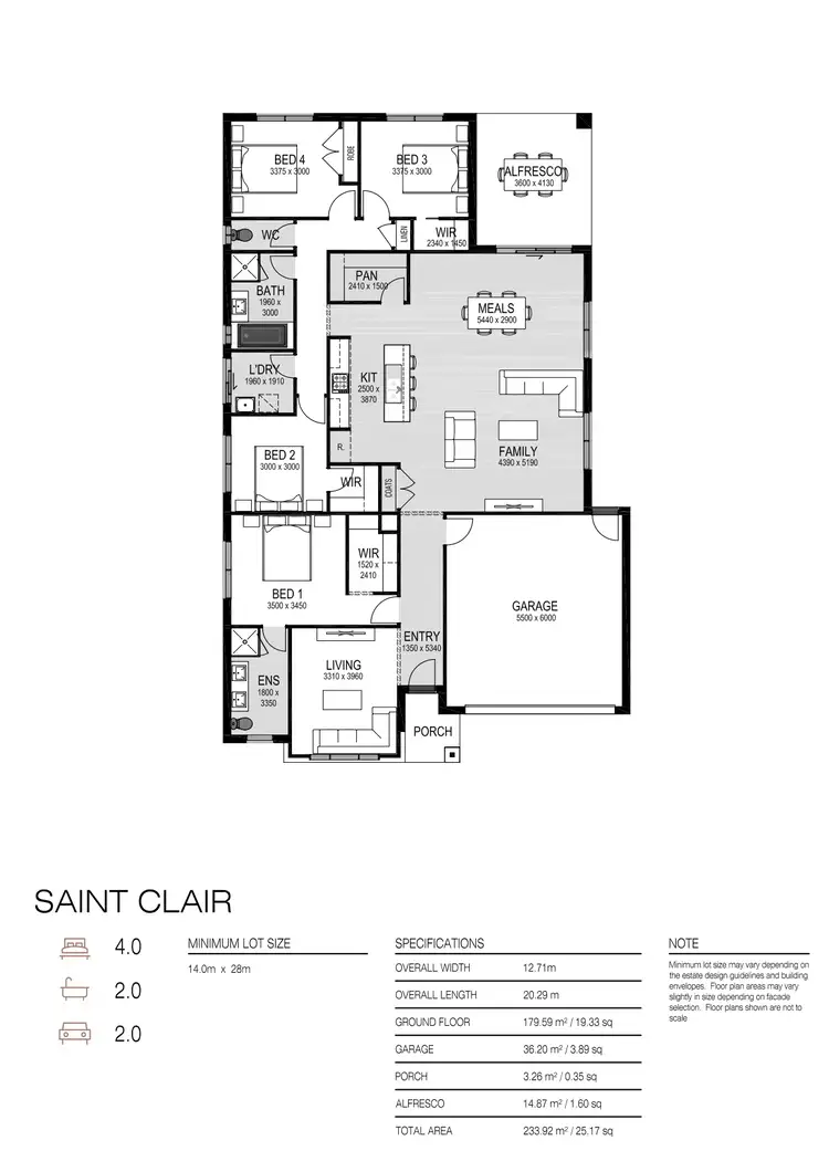 Floorplan of Homely house listing, 5 Open Drive, Drouin VIC 3818