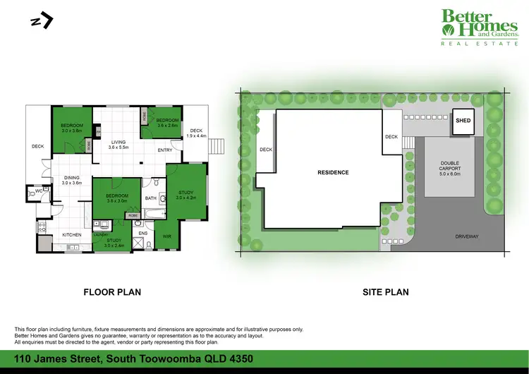 Floorplan of Homely house listing, 110 James Street, South Toowoomba QLD 4350