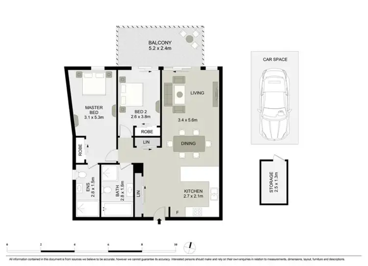 Floorplan of Homely apartment listing, 305/63-67 Veron Street, Wentworthville NSW 2145
